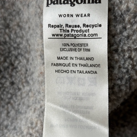Patagonia Women’s Better Sweater 1/4 Zip Fleece Size Medium - Picture 4 of 13
